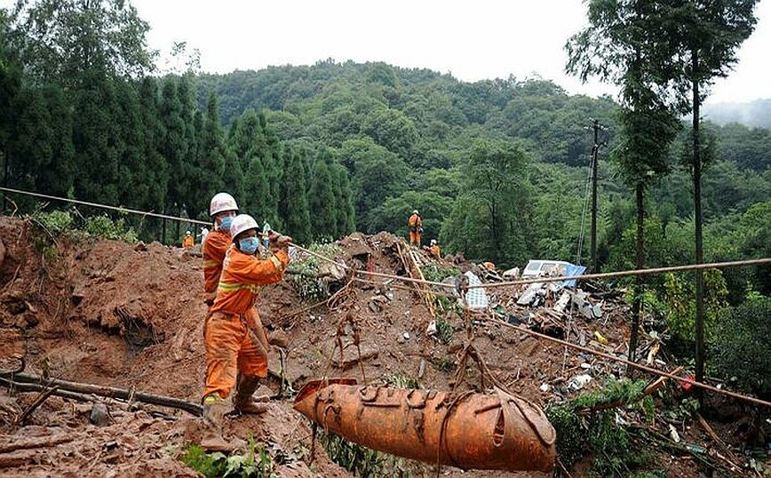 china landslides