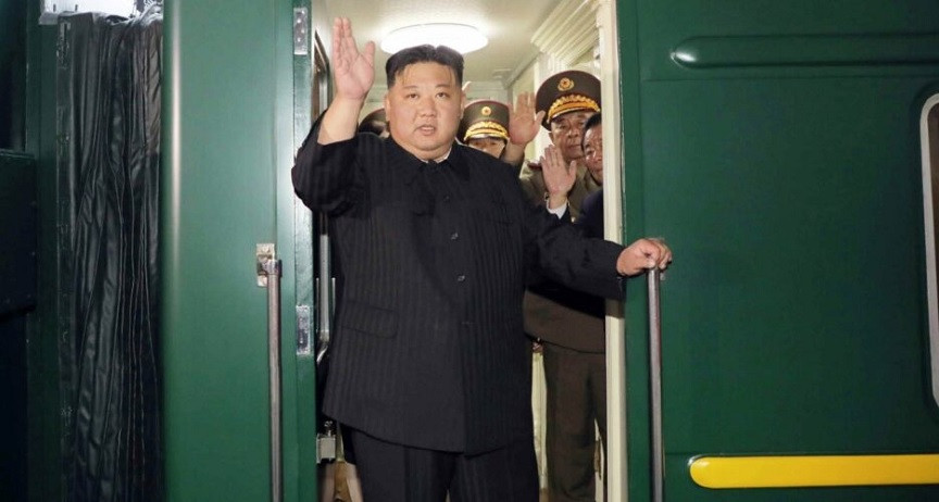 Kim Jong Un train