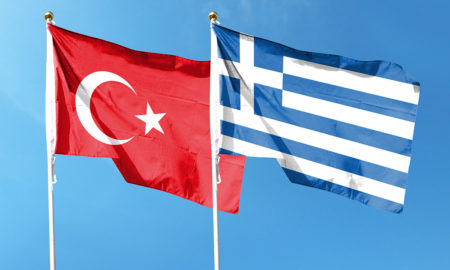 turkey greece flags