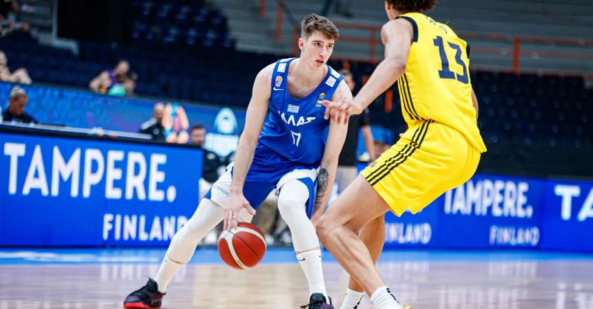 EuroBasket U18, Σουηδία - Ελλάδα 91-81: Ούτε τώρα η Εθνική Εφήβων που αδίκησε τον εαυτό της