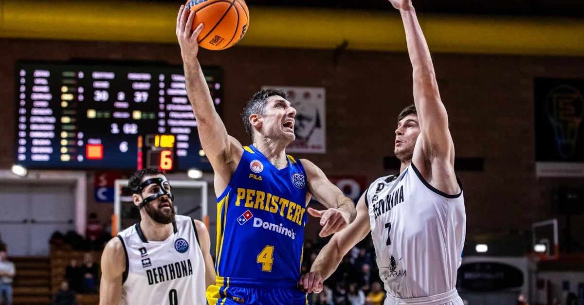 Ντερτόνα - Περιστέρι 69-59: Πάλεψε, λύγισε και ψάχνει την υπέρβαση